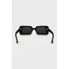 Rectangular sunglasses with logo
