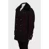 Men's double breasted cashmere coat
