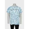 Men's T-shirt with abstract print