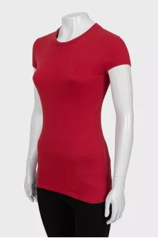 Long red t-shirt
