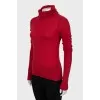 Slim fit cashmere golf