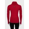Slim fit cashmere golf