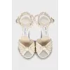 White sandals Sacora 100