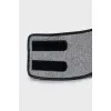 Quilted waistband with velcro