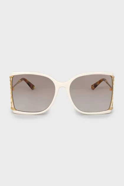 Grand sunglasses with print on temples