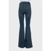Flared jeans in blue