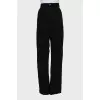 Black baggy fit jeans