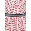 Dress in red print of cherries