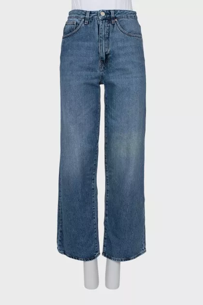 High Waist Palazzo Jeans