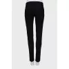 Slim-fit trousers with creases