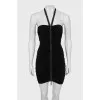 Mini Dress with Draped Zip