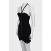 Mini Dress with Draped Zip