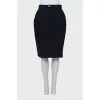 Vintage navy blue skirt
