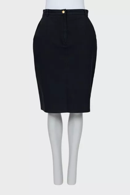 Vintage navy blue skirt