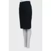 Vintage navy blue skirt