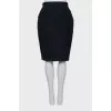 Vintage navy blue skirt