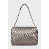 Quilted bag with silver star