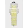 Woven Maxi Dress With Tag