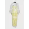 Woven Maxi Dress With Tag