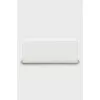 White leather wallet with tag