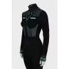 Slim-fit jumper with zip