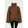 Oversized turtleneck sweater
