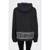 Reversible jacket with hood