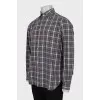 Men's Straight Check Shirt