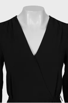 Fitted dress with long sleeves