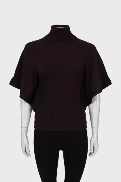 Cashmere turtleneck sweater