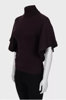 Cashmere turtleneck sweater