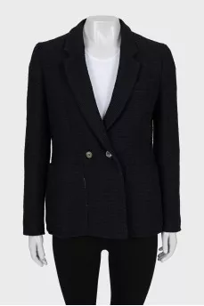Vintage jacket with patch pockets