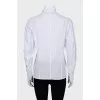Fitted white shirt