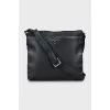 Men's crossbody bag with brand logo