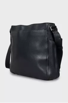 Men's crossbody bag with brand logo
