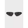 Sunglasses with logo on temples