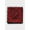 Wool scarf with signature print