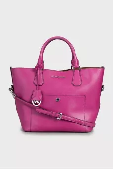 Pink tote bag