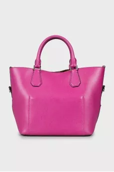 Pink tote bag