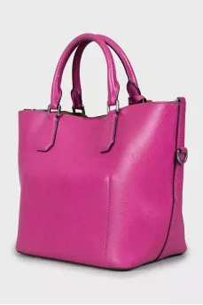 Pink tote bag