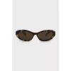 Oval Printed Sunglasses