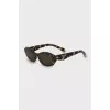 Oval Printed Sunglasses