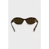 Oval Printed Sunglasses