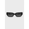 Sunglasses with gold logo