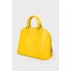 Bright yellow textured bag