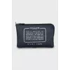 Text print clutch
