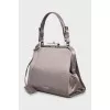 Mini bag decorated with rhinestones