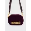 Velor purple bag