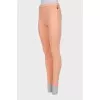 Skinny jeans with zipper