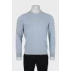 Men's cotton and cashmere jumper